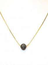 Diamond ball and chain - abigailheche